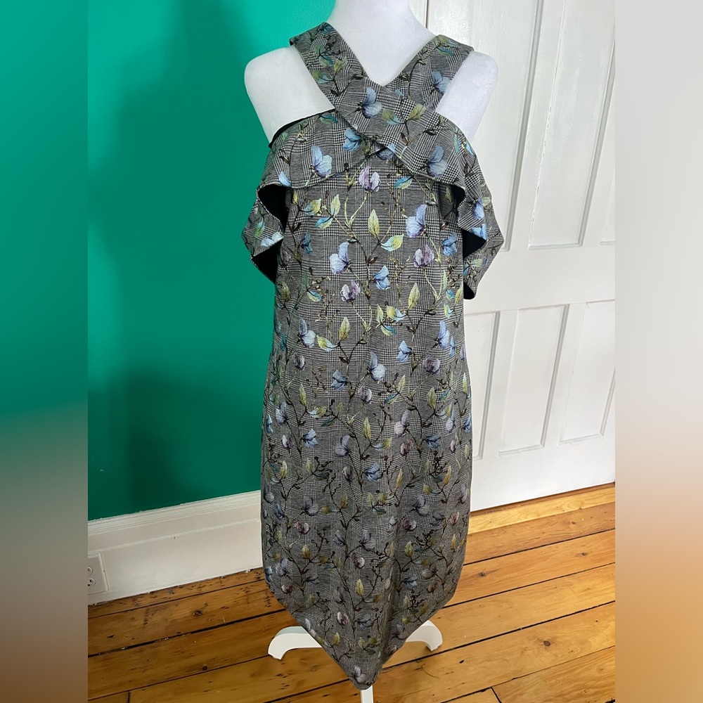 Rachel Roy - Unique Houndstooth/Bird Pattern - image 2